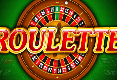 roulette on green background