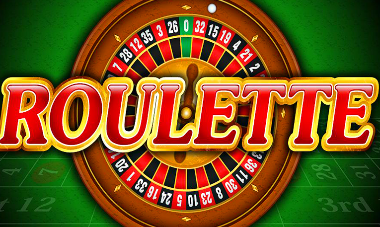 roulette on green background